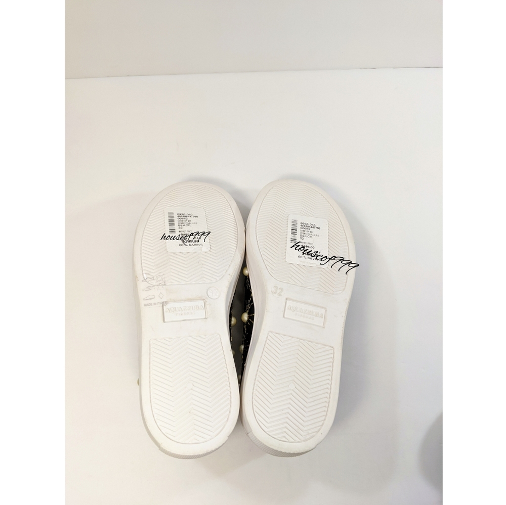 Aquazzura Cosmic Pearls Slip on Shoes - Picture 6 of 6